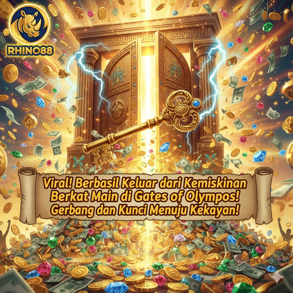 Viral! Berhasil Keluar dari Kemiskinan Berkat Main di Gates of Olympus! Gerbang dan Kunci Menuju Kekayaan!