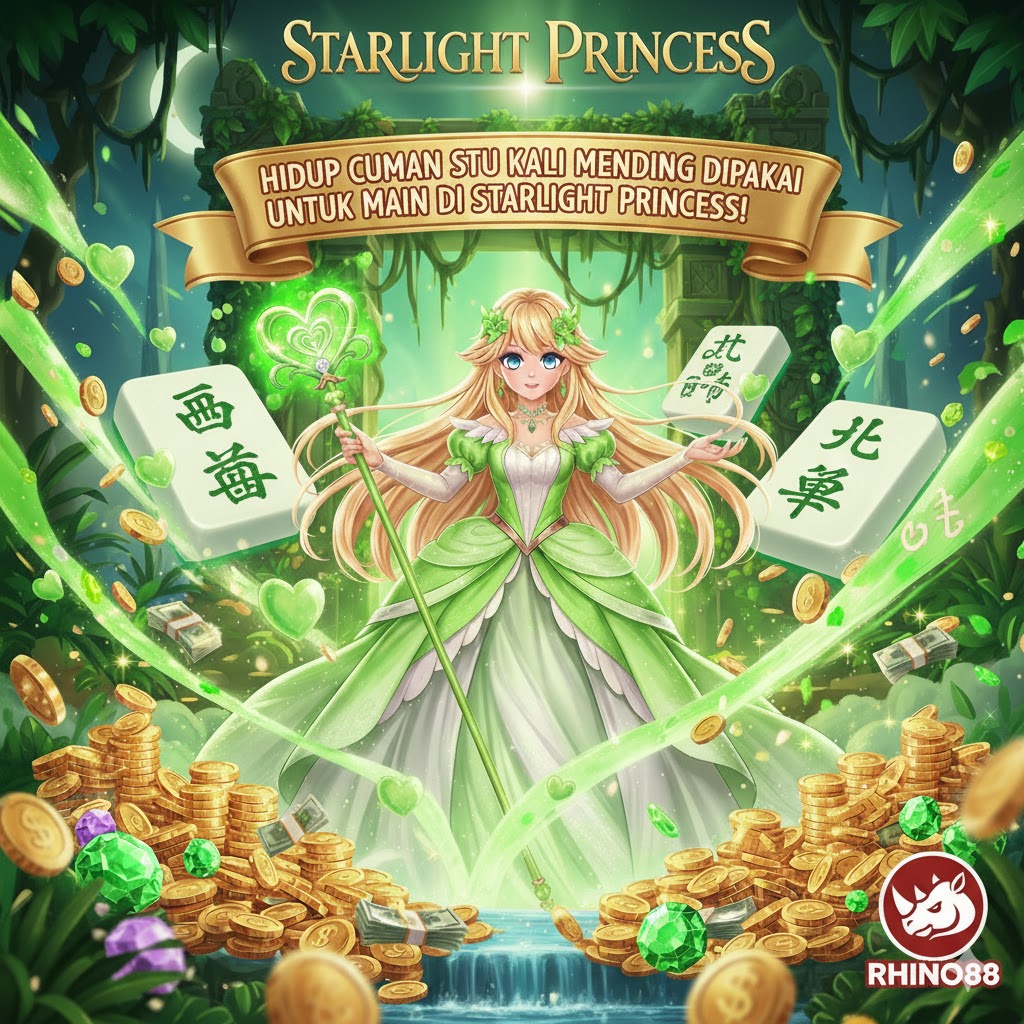 Hidup Hanya Sekali, Jadi Pakai Kesempatan Ini untuk Main di Starlight Princess! Dijamin Maxwin dan Membawa Keberuntungan!