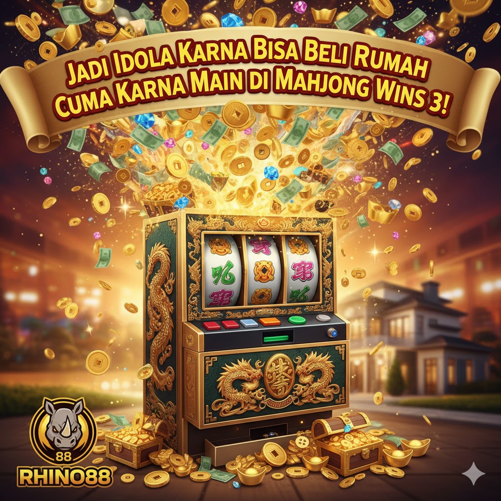 Jadi Idola Karena Bisa Beli Rumah Cuma Karena Main di Mahjong Wins 3! Ikuti Cara Main Modal Minim yang Dilakukan Kuli Ini! Pasti Jackpot!