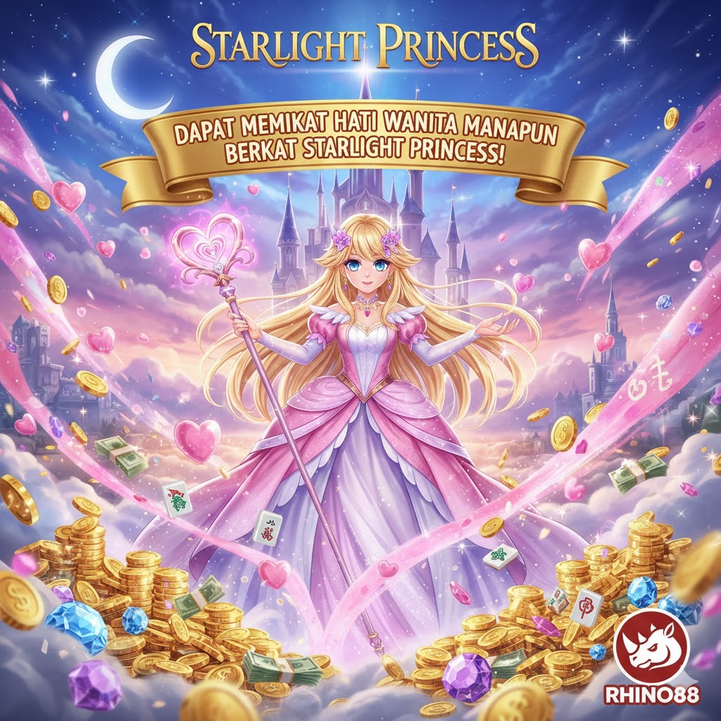 Memikat Semua Hati Wanita dengan Saldo Ratusan Juta! Berkat Main di Starlight Princess, Wanita Manapun Bisa Kamu Pikat!