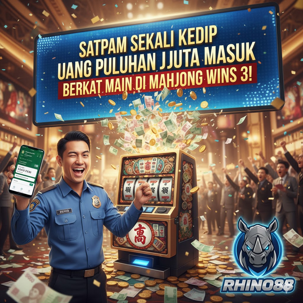 Sekali Kedip Uang Puluhan Juta Masuk Rekening! Ikuti Cara Satpam Ini Main di Mahjong Wins 3!