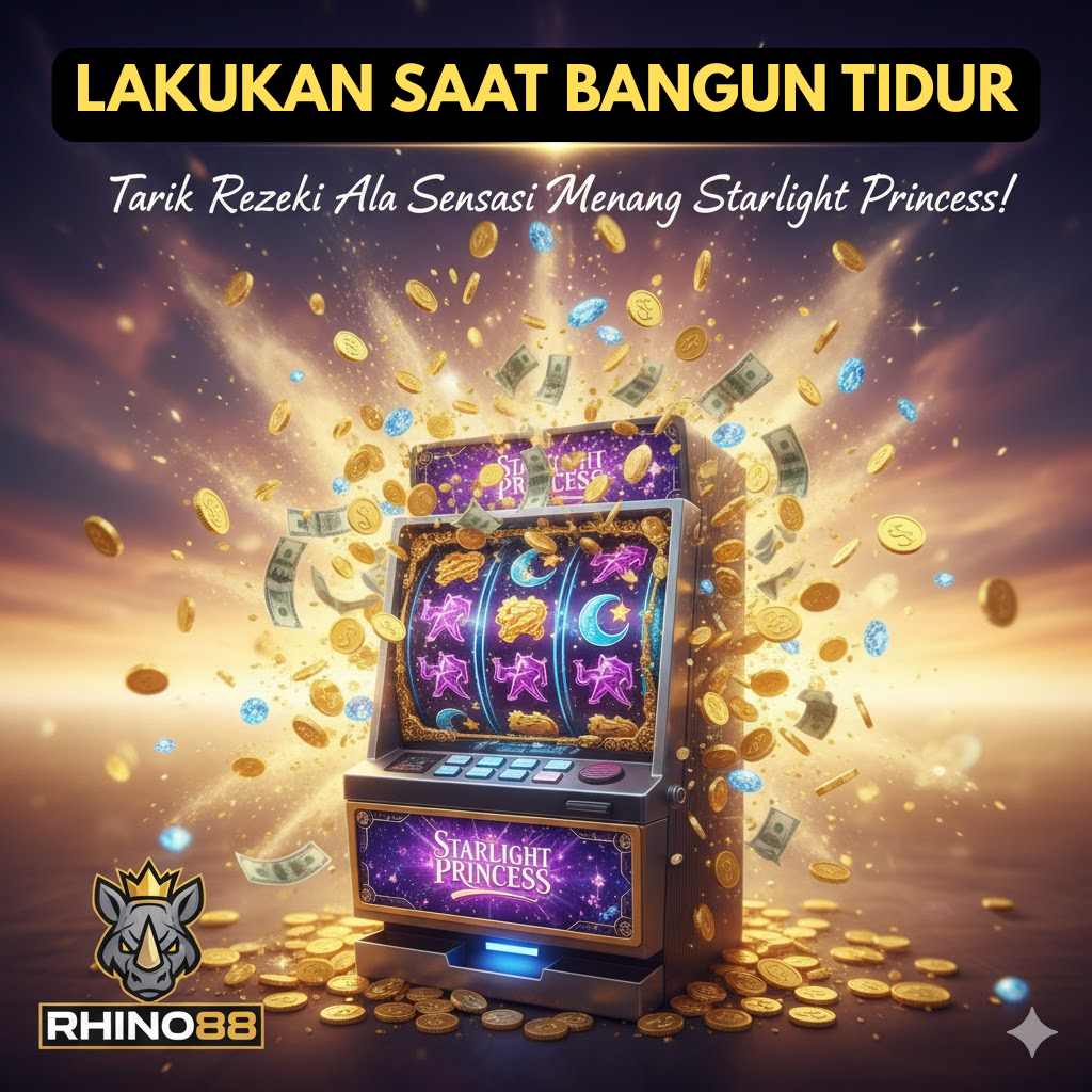 Lakukan Ini Saat Bangun Tidur! Tarik Rezeki Tak Terduga Ala Sensasi Menang Starlight Princess, Berkah Datang Bertubi-tubi!