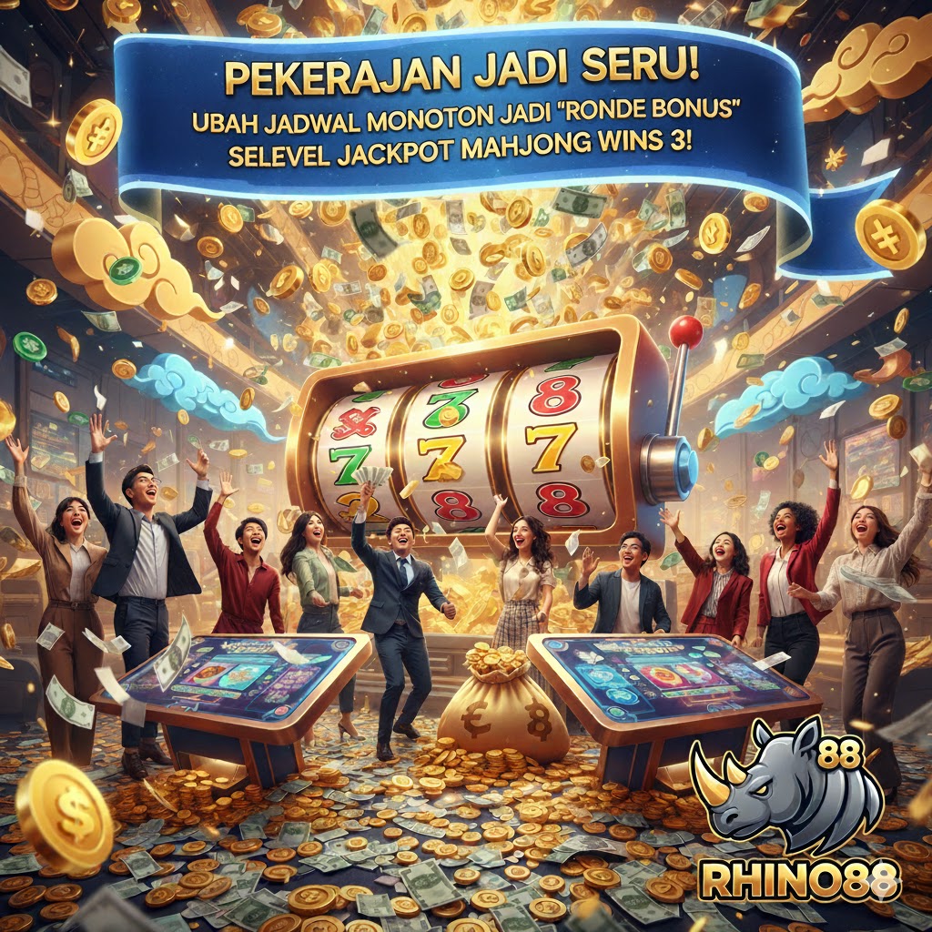 Pekerjaan Jadi Seru! Ubah Jadwal Monoton Jadi 'Ronde Bonus' Penuh Kejutan Selevel Jackpot Mahjong Wins 3!